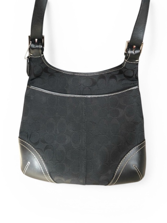 Coach Handbags - EUC Black Coach Crossbody-serial no M0785-F11193- 10x11